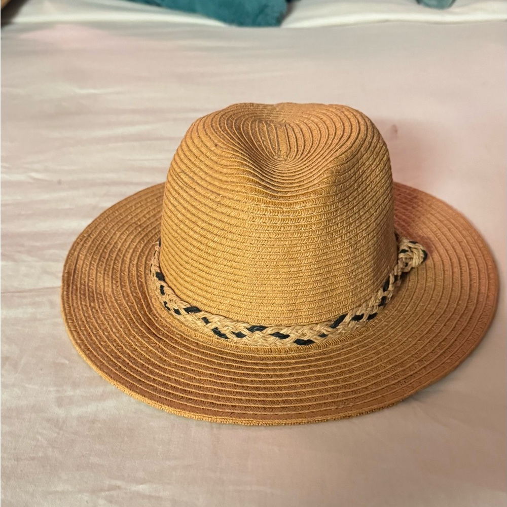 Talula Tan Woven Sun Hat